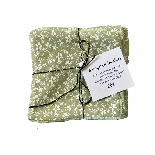 Lingettes lavables Milie Créas