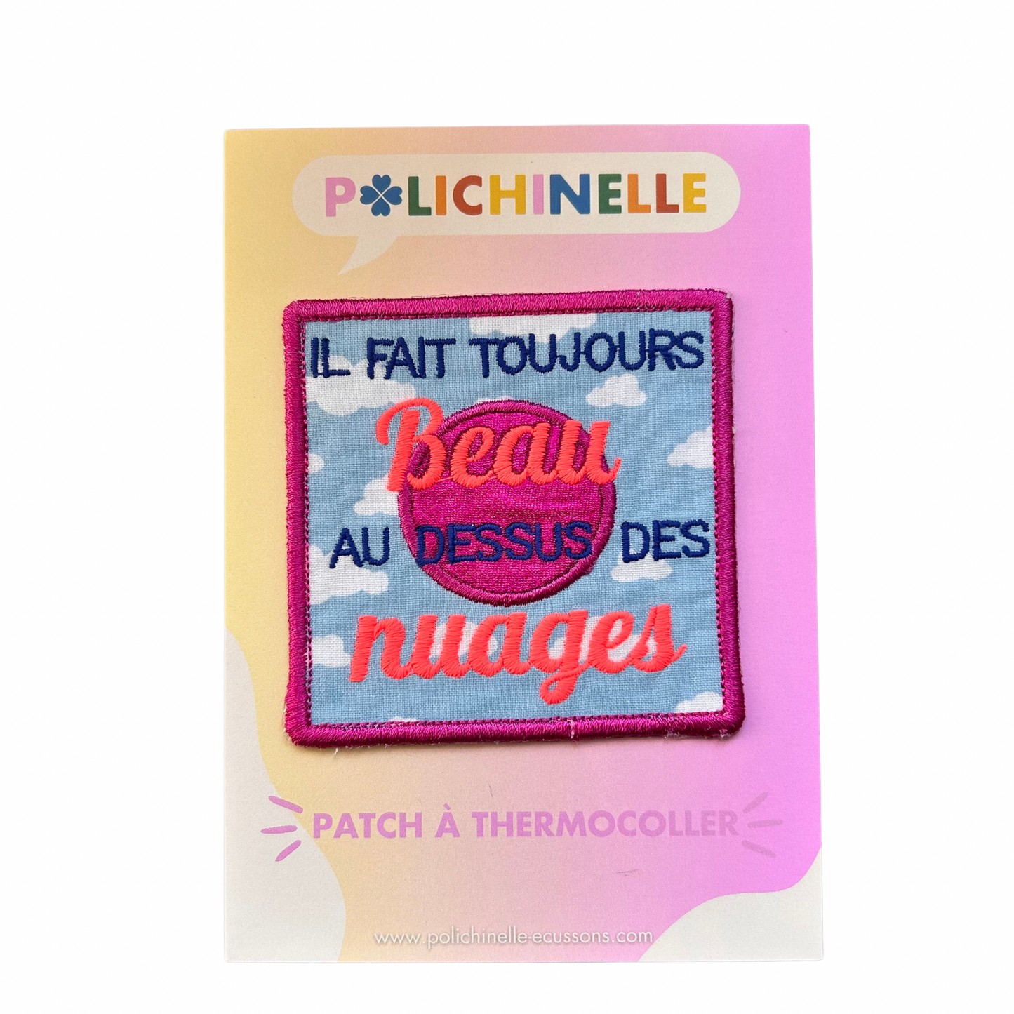 Écusson à thermocoller Polichinelle