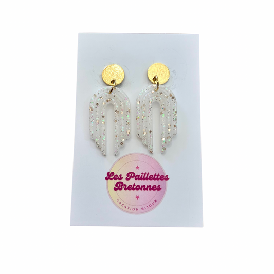 Boucles d’oreilles Les paillettes bretonnes