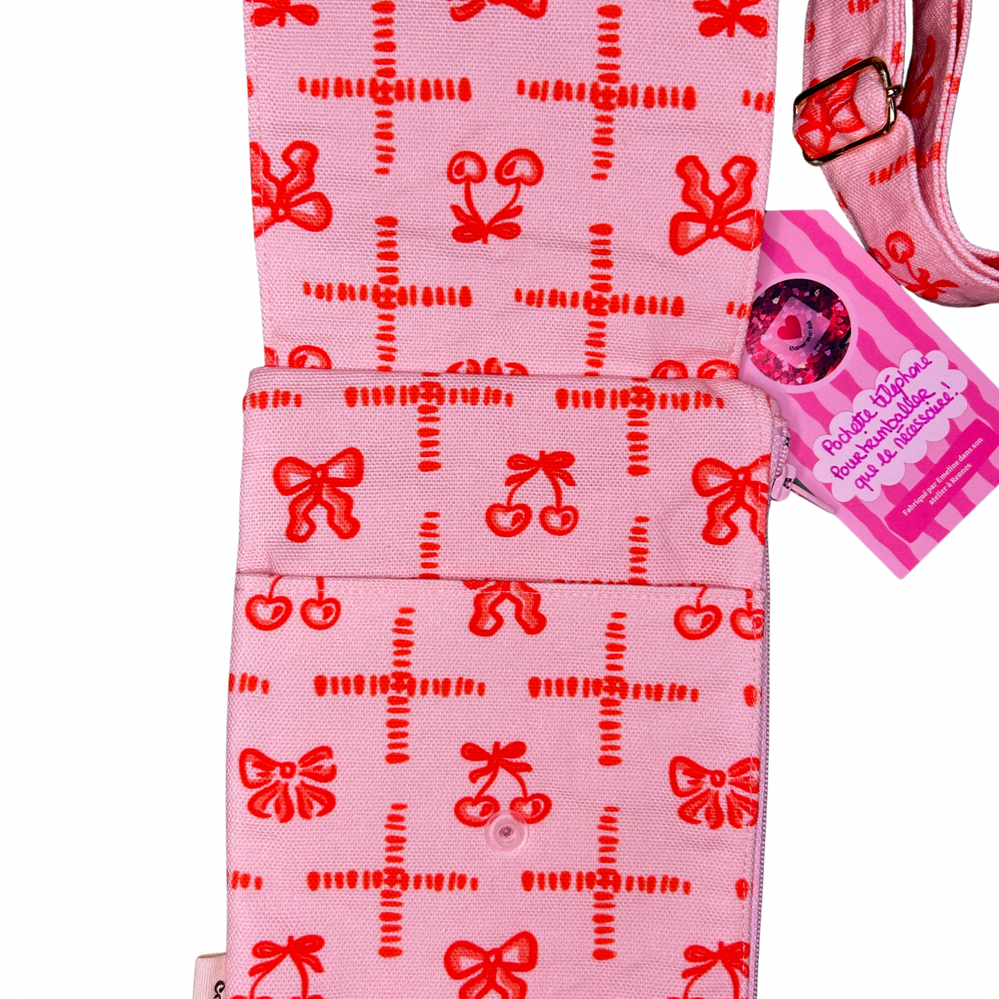 Pochette téléphone Cœur sur toi