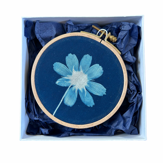 Cyanotype Heol glas