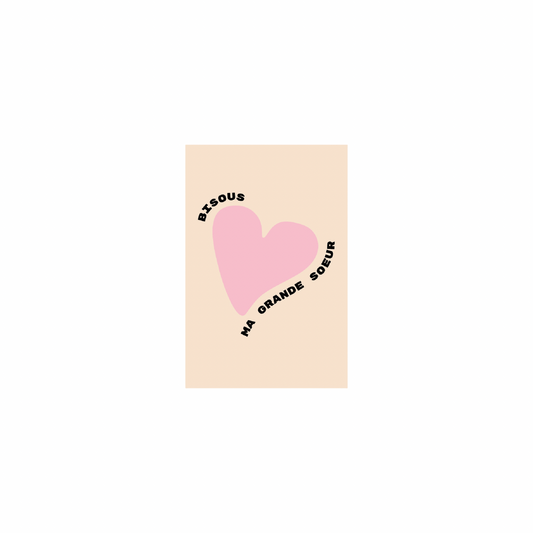 Carte A6 Julia studiographique
