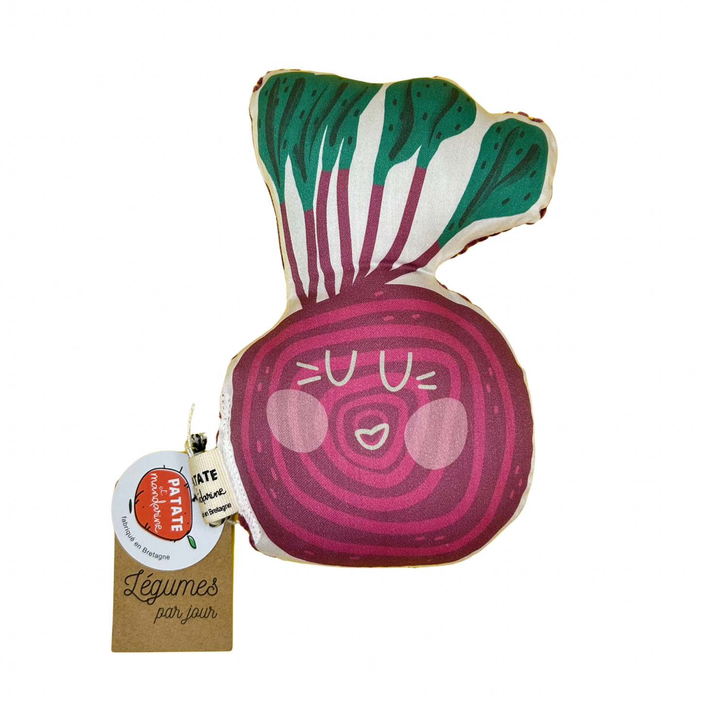 Doudou betterave Patate et Mandarine