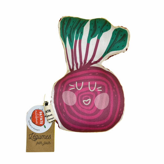 Doudou betterave Patate et Mandarine