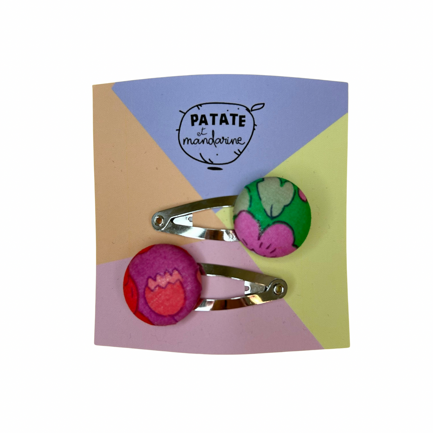Barrettes patate et mandarine