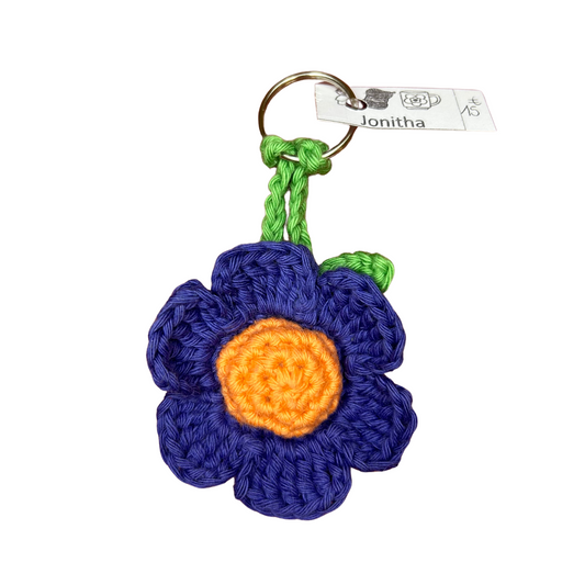Porte-clés fleur Jonitha boutique