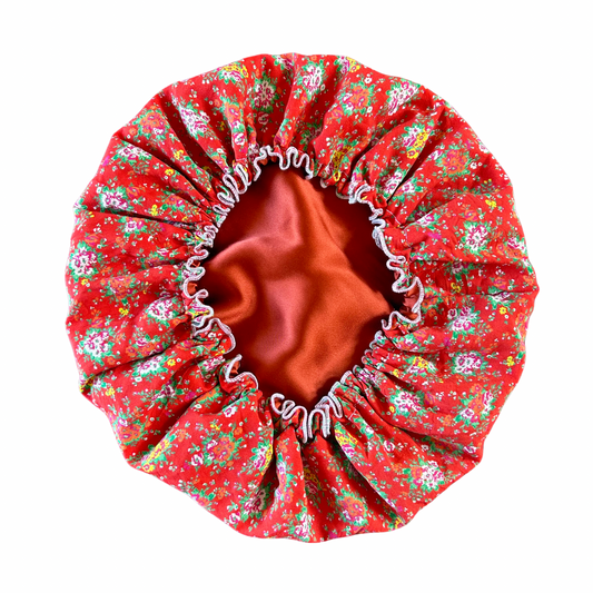 Bonnet de soin-soie Machatatelier