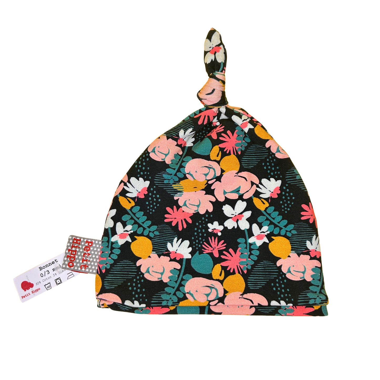 Bonnet de naissance Petit Hippo