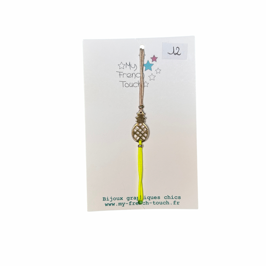 Bracelet cordon My French touch